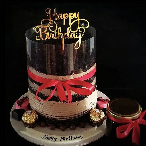 Chocolate Pull Up Cake for Birthday