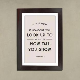 Inspiring Father Frame