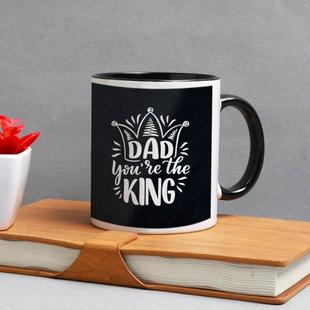 Dad Is King Mug
