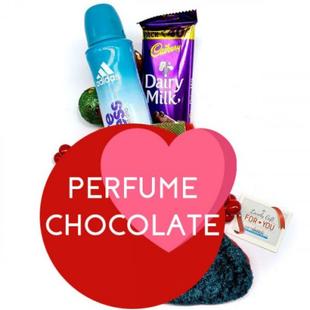 Adidas Fragrance Spray and Silk Chocolate