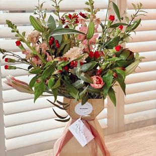 Fresh Flowers In A Water Box