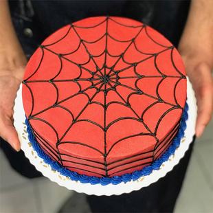 Delicious Spiderman Cake
