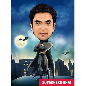 Super Her Brother Caricature