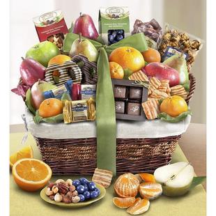Distinctive Fruit Sweets Gift Basket
