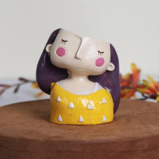 Yellow Stella Planter