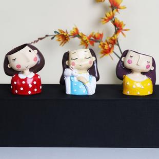 Boho Girls Trio Pots