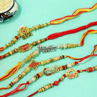 Pyara Bhai Rakhi Pack of 6