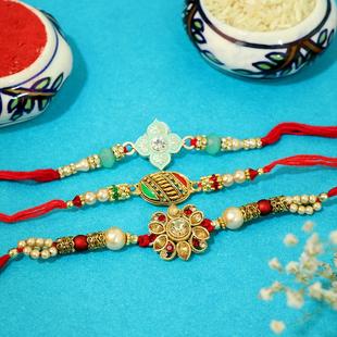 Set of 3 Rakhi Hamper