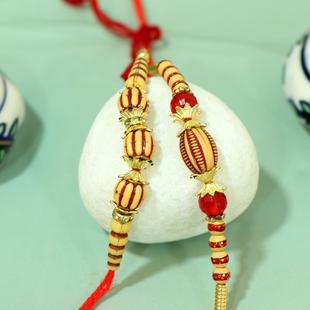 Beloved Beaded Rakhi Set