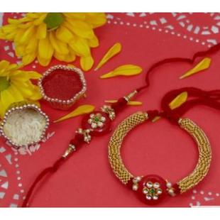 Golden Bond Bhaiya Bhabhi Rakhi