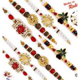 Set Of 10 Holy Rakhis