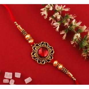 Red Stone Rakhi