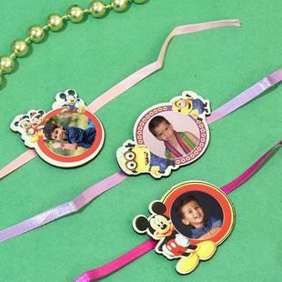 Personalised Kids Rakhi Set of 3