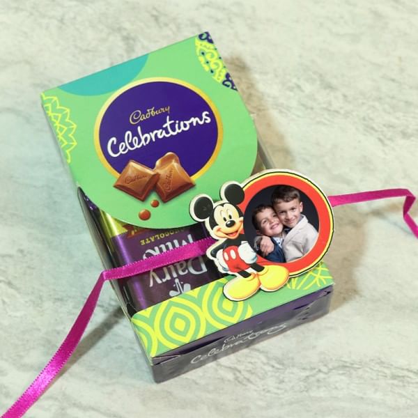 Personalised Mickey with Choco Box MyFlowerTree