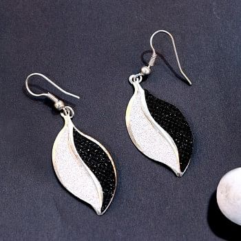Ethnic Silver Earrings Set