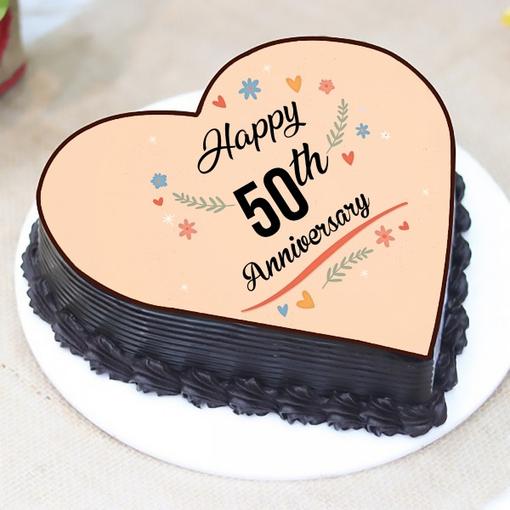 Soothing Anniversary Truffle Cake