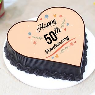 Soothing Anniversary Truffle Cake