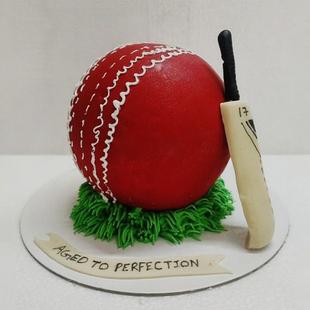 Bat Ball Pinata Cake