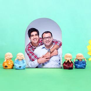 Radiant Monks with Photo Table Top