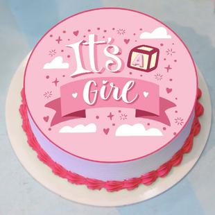 Its a Girl Stunner Cake