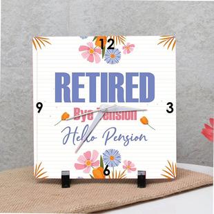 Retirement Celebration Clock