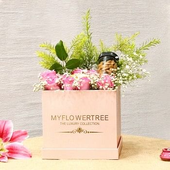 Luxury Diwali Floral Box