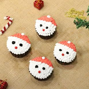 Santa Muffins