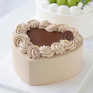 Heart Shaped Coffee Cake