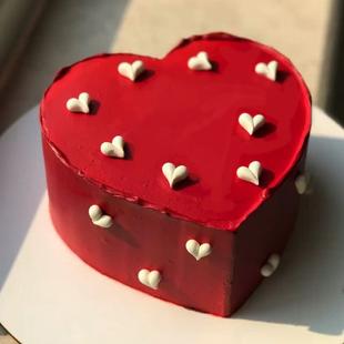 Velvet Heart Cake