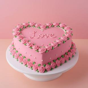 Ultimate Chocolate Heart Cake