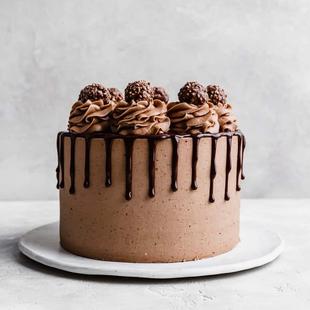 Chocolate Rocher Cake
