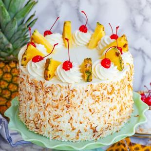 Sugarfree Pineapple Cake