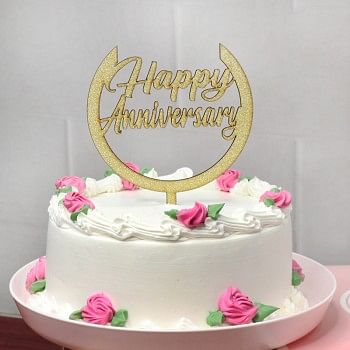 Cherishing Anniversary Cake