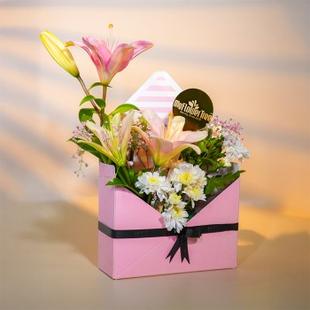 Lilies Daisy Floral Hamper