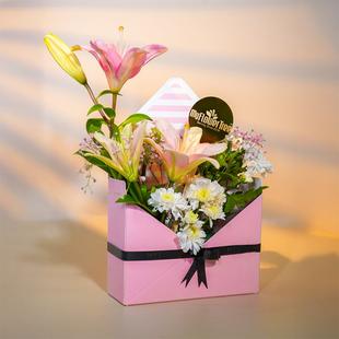 Lilies Daisy Floral Hamper