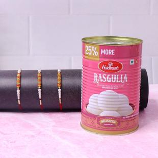 Rakhi Gift For Rasgulla Lover
