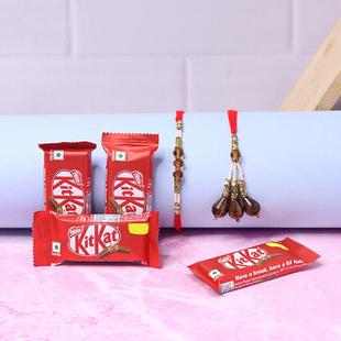 Lovable Rakhi N Chocolate Combo