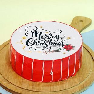 Christmas Strawberry Cake