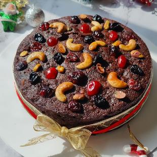 Cherry Chocolate Dry Cake