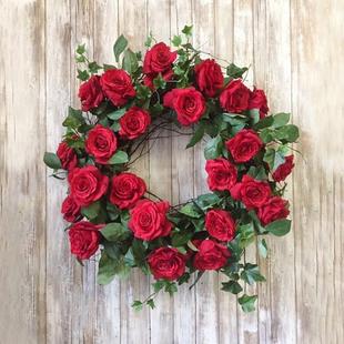 Floral Christmas Wreath