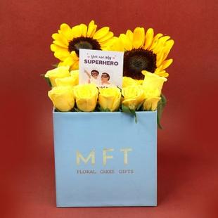 Floral Cheers to Dad