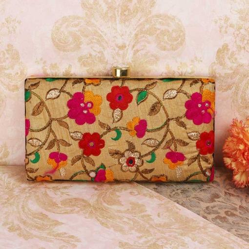 Floral Clutch