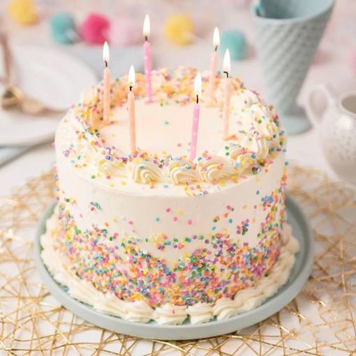 Colorful Sprinkled Cake