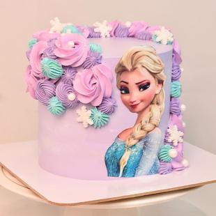 Floral Barbie Cake