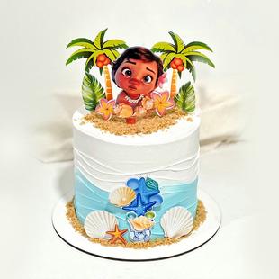 Blooming Baby Girl Cake