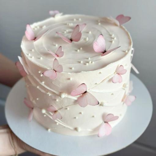 Butterfly Ecstasy Vanilla Cake