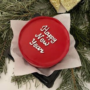 New Year Celebration Mini Cake