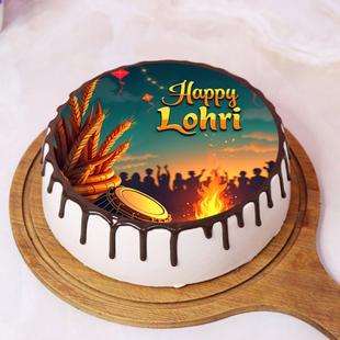 Lohri Celebration Cake