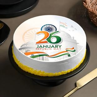 Happy Republic Day Cake