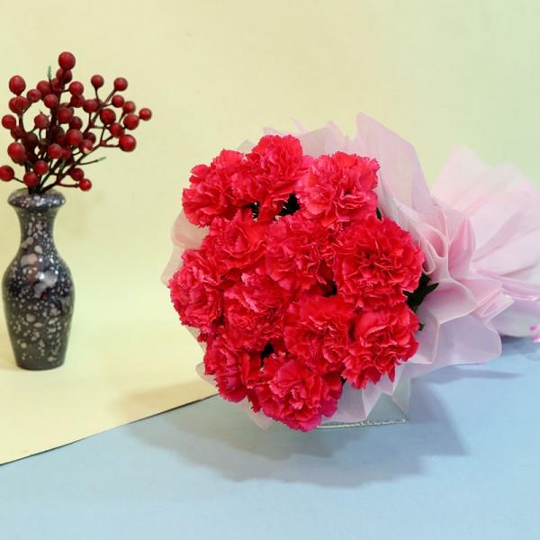 Pink Carnations Bouquet